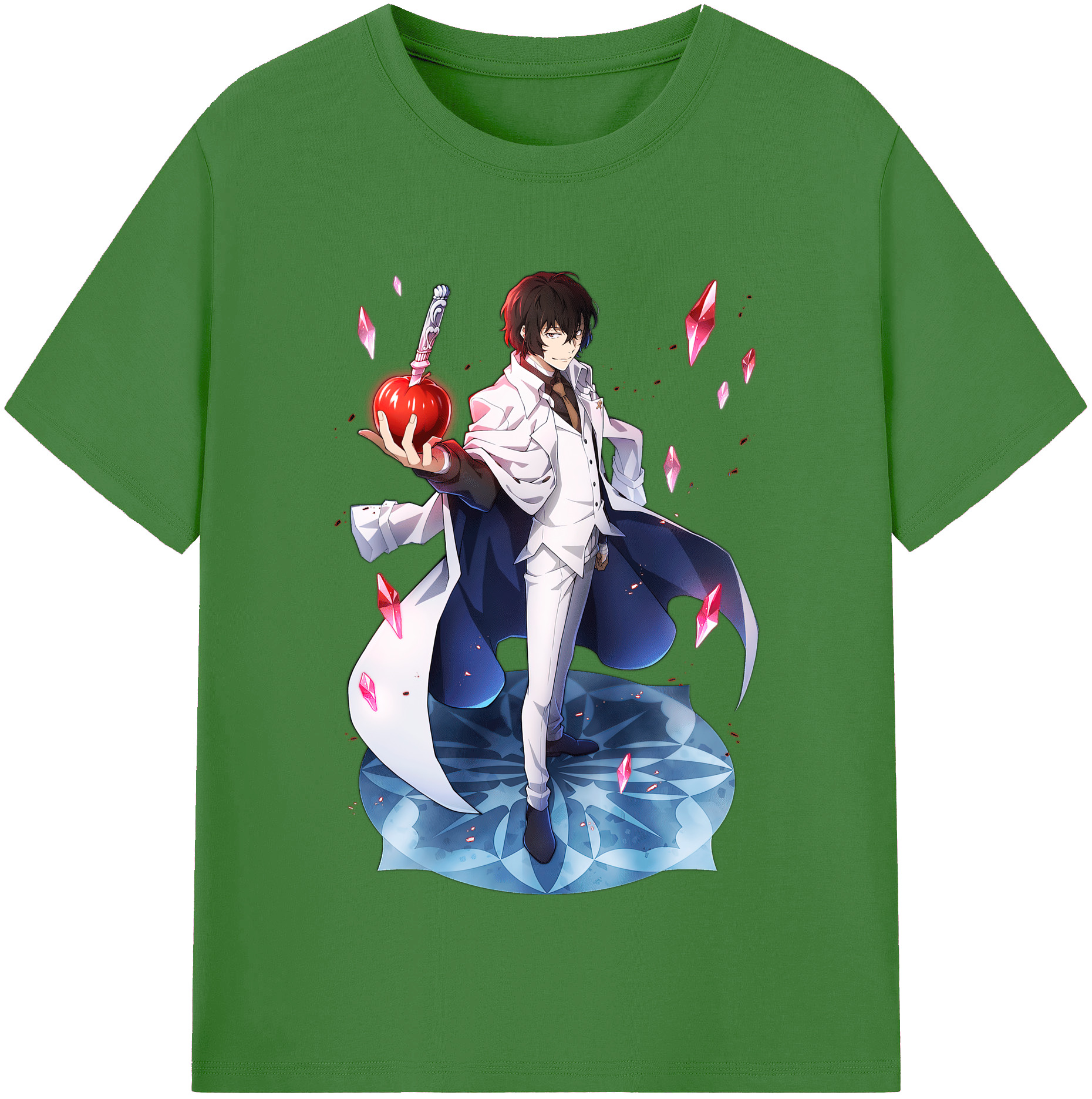 （画像用） 文豪ストレイドッグス Bungo Stray Dogs レディースカジュアルプリントTシャツ（綿100％）